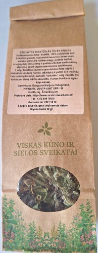 Džiovintos sukatžolės arbata 30 gr.