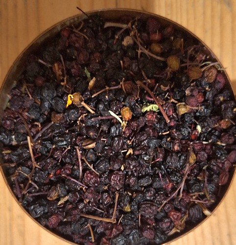 Džiovintų šeivamedžio uogų arbata 100 gr