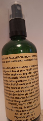 Muskatinio šalavijo hidrolatas 100 ml
